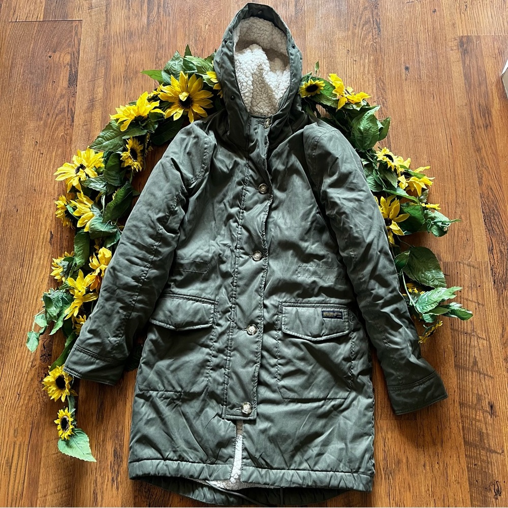 Abercrombie & Fitch Dark Green Utility Jacket SZ XS